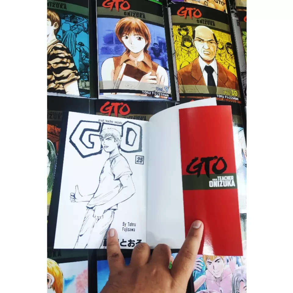 New Great Teacher Onizuka GTO Full Set Volume 1-25 Comic Book English Fast Ship