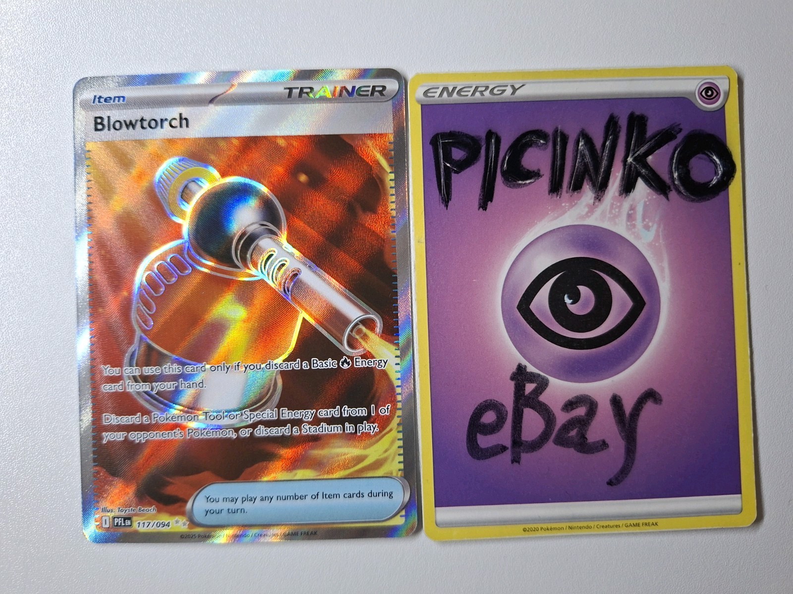 Pokemon – Blowtorch – 117/094 – Phantasmal Flames – Ultra Rare – NM