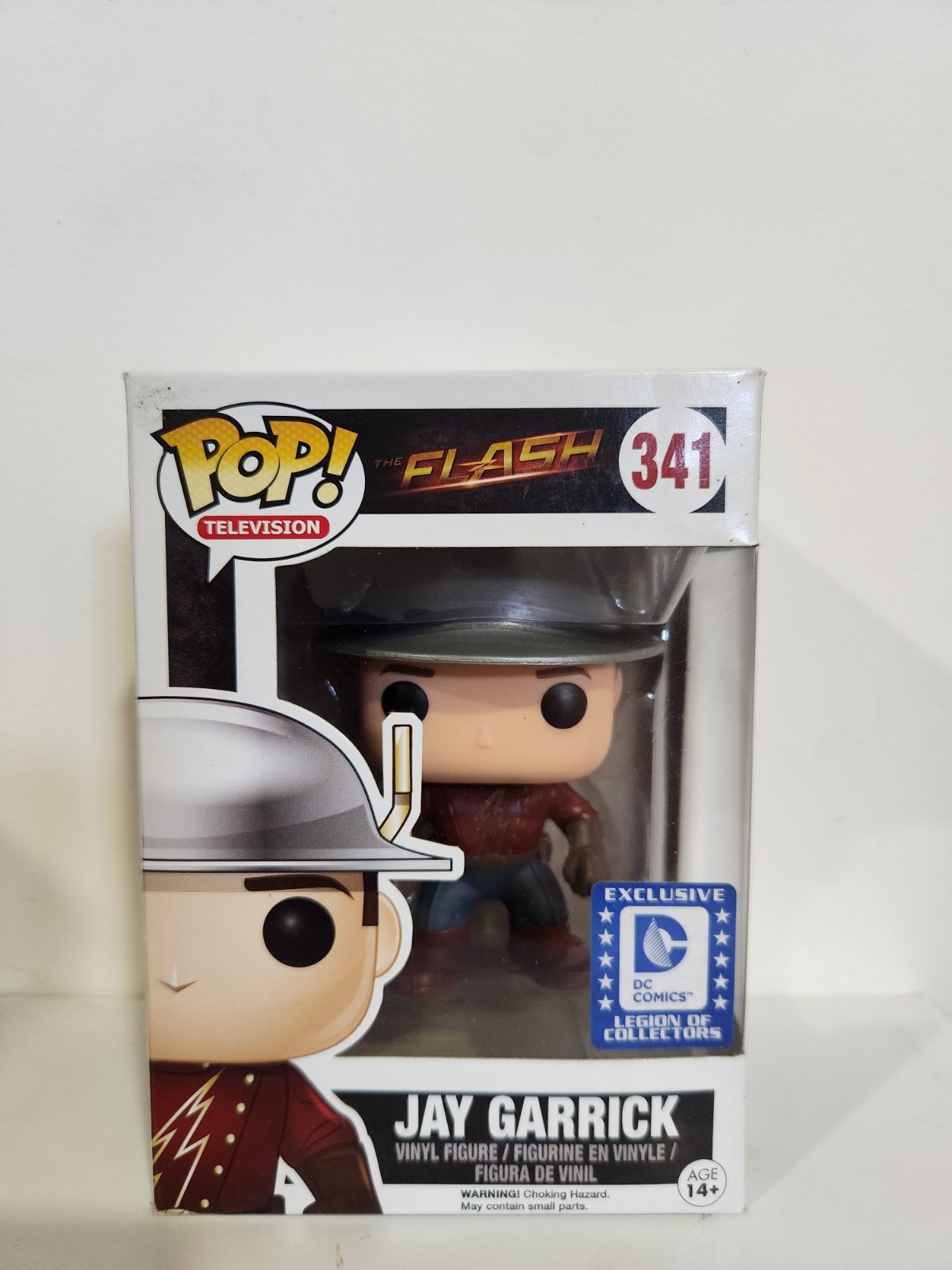 Funko Pop The Flash Jay Garrick #341 Legion Of Collectors Exclusive NIB