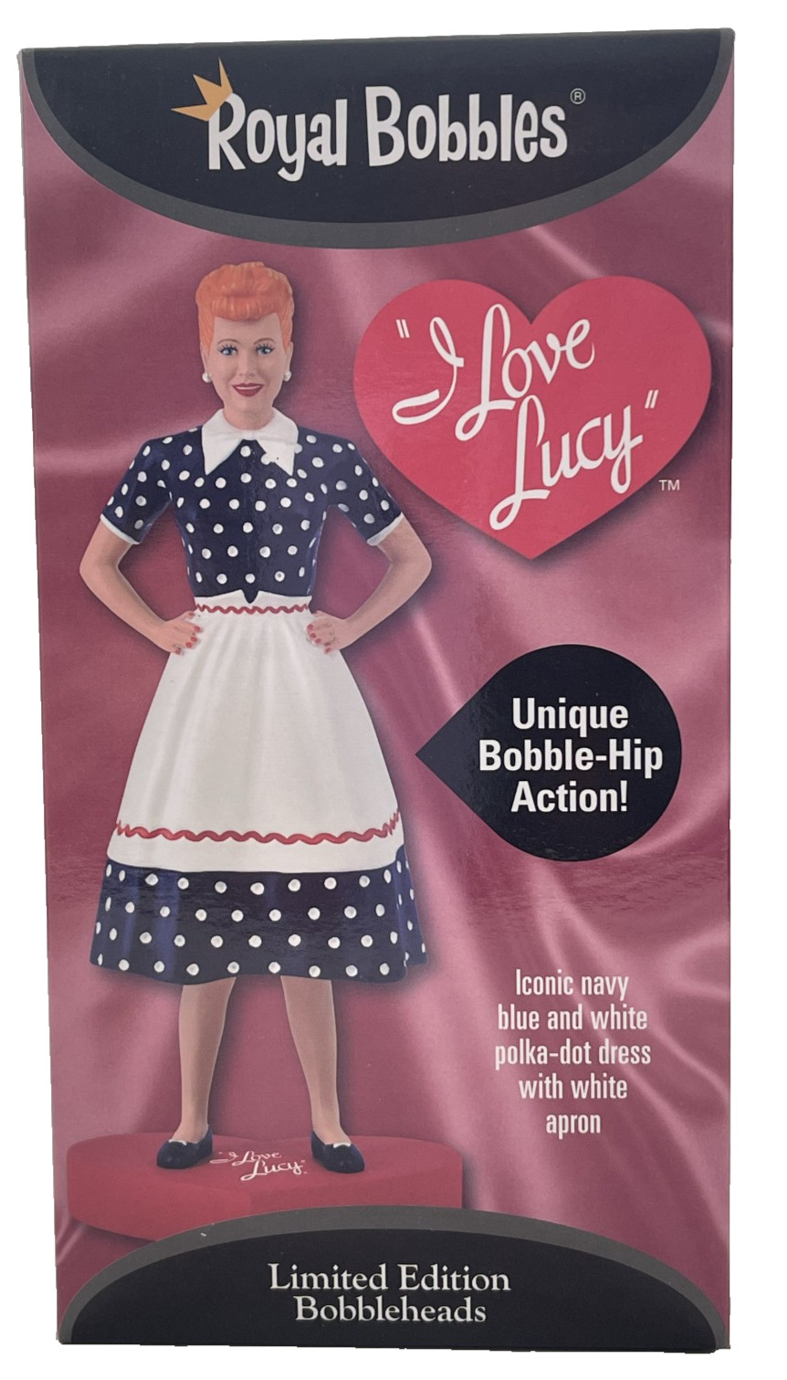 Royal Bobbles Lucy Bobblehips I LOVE LUCY Limited Edition Bobbleheads NIB Rare