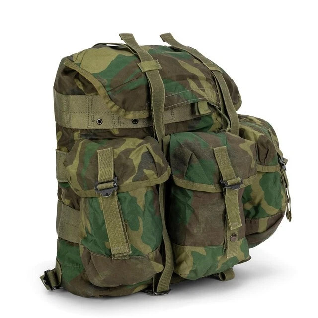 FAIR USGI Military Medium Woodland ALICE Rucksack NO Frame NO Shoulder Straps