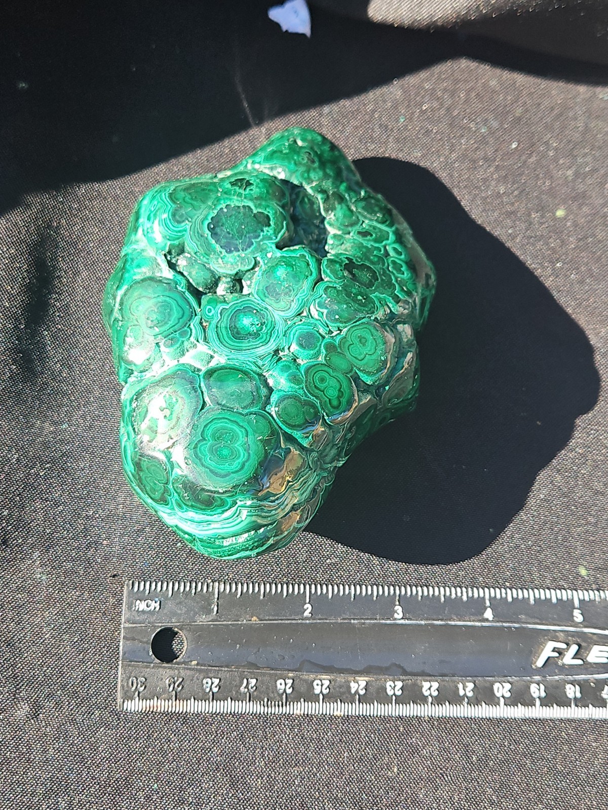 Malachite Polished Freeform Specimen (2lb 4.7oz)