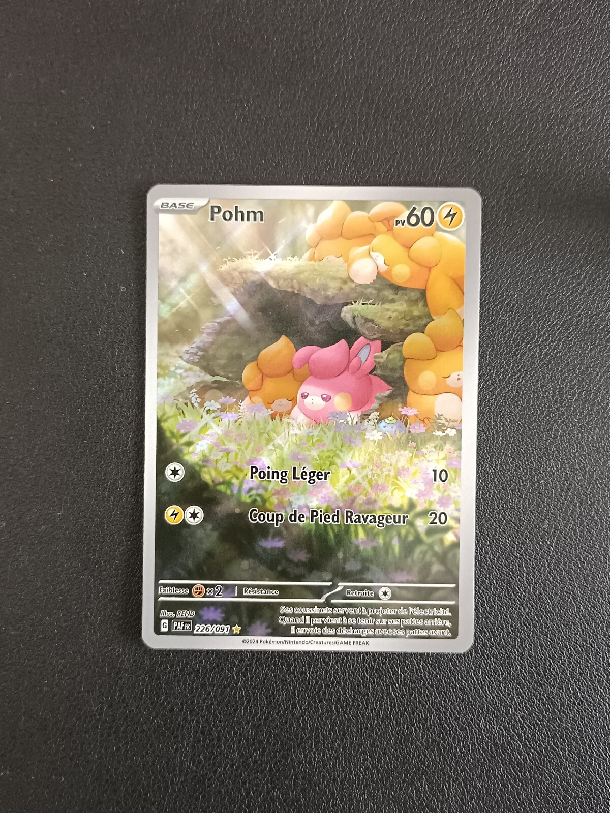Pokemon Card Pohm 226/091 Destinies De Paldea EV4.5 Fr New