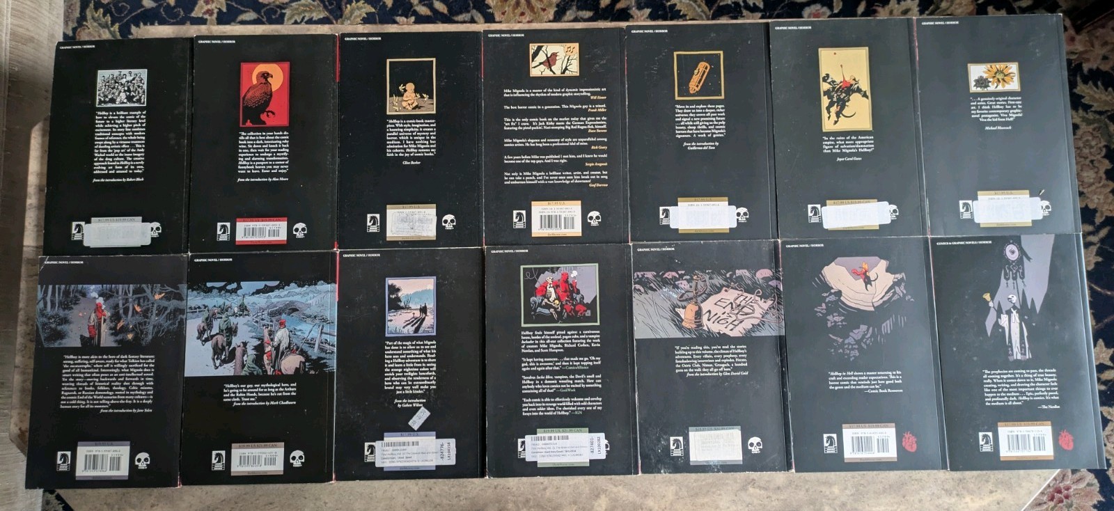 Hellboy Complete Series TPB Vol. 1-12 + Hellboy In Hell Vol. 1 & 2 Dark Horse