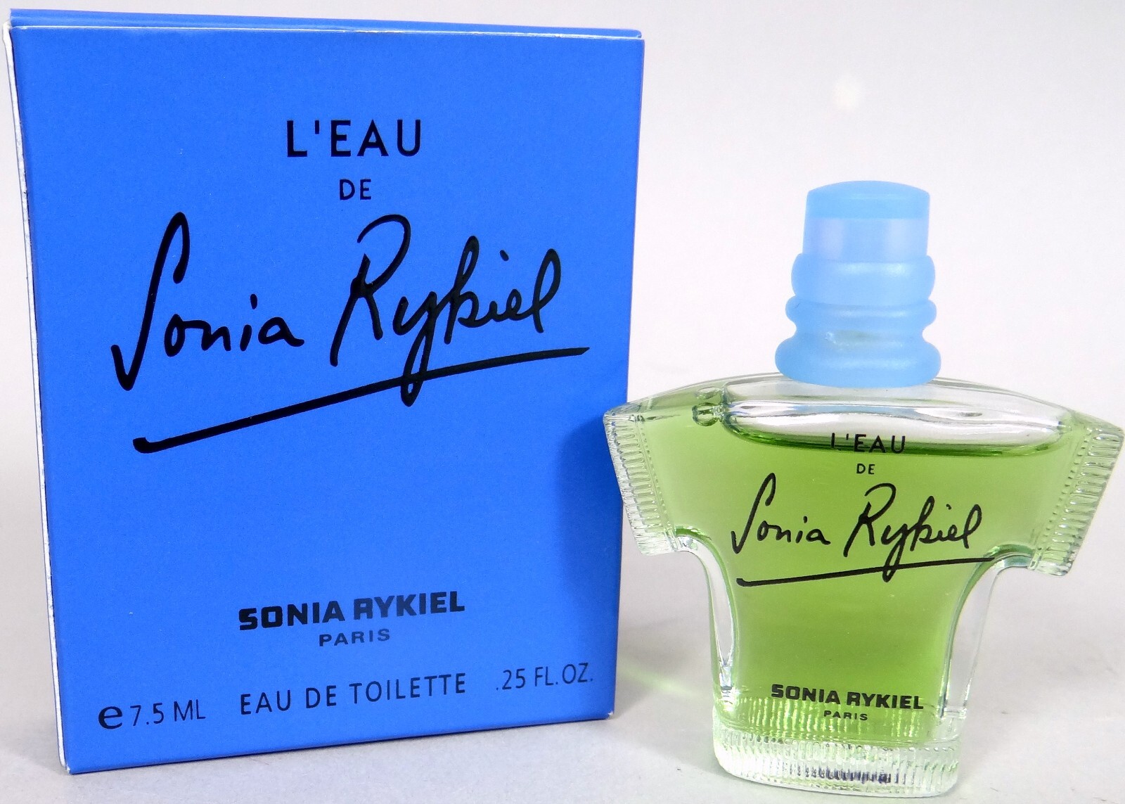 L’Eau de Sonia Rykiel Perfume EDT Mini 1/4 .25 oz 7.5ml Woody Fruity Amber Boxed