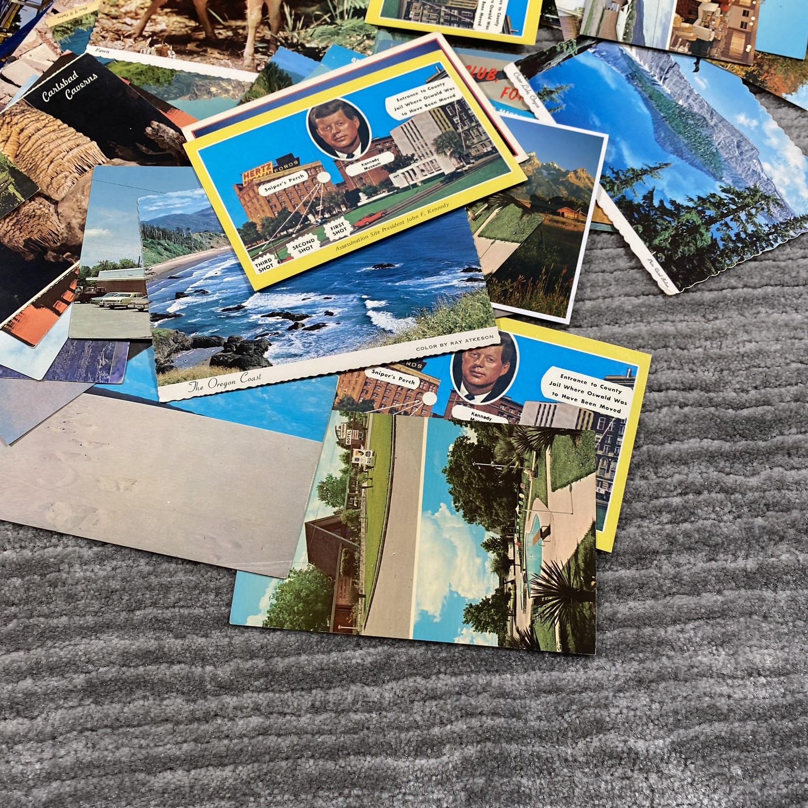 Vintage US Travel Tourist Postcard Lot Landscapes Cities Views Standard 100+