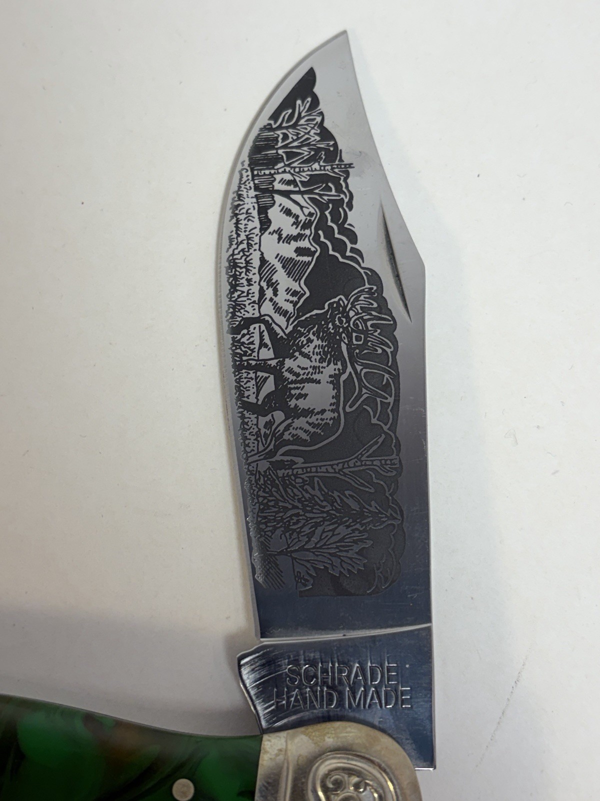 Schrade Handmade Limited Issue 2009 Sclelk Folding Knife