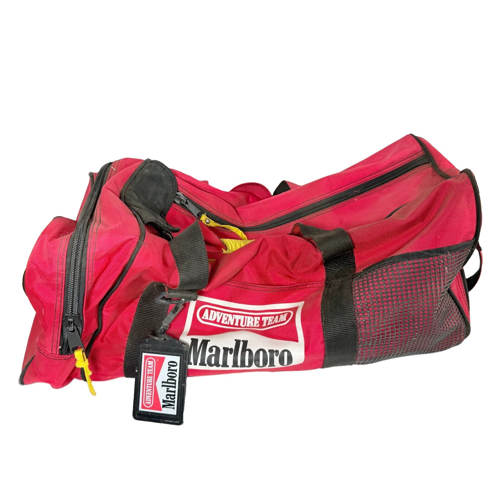 Vintage Marlboro Adventure Team 90s Promotional Duffle Bag Travel Outdoor Hike