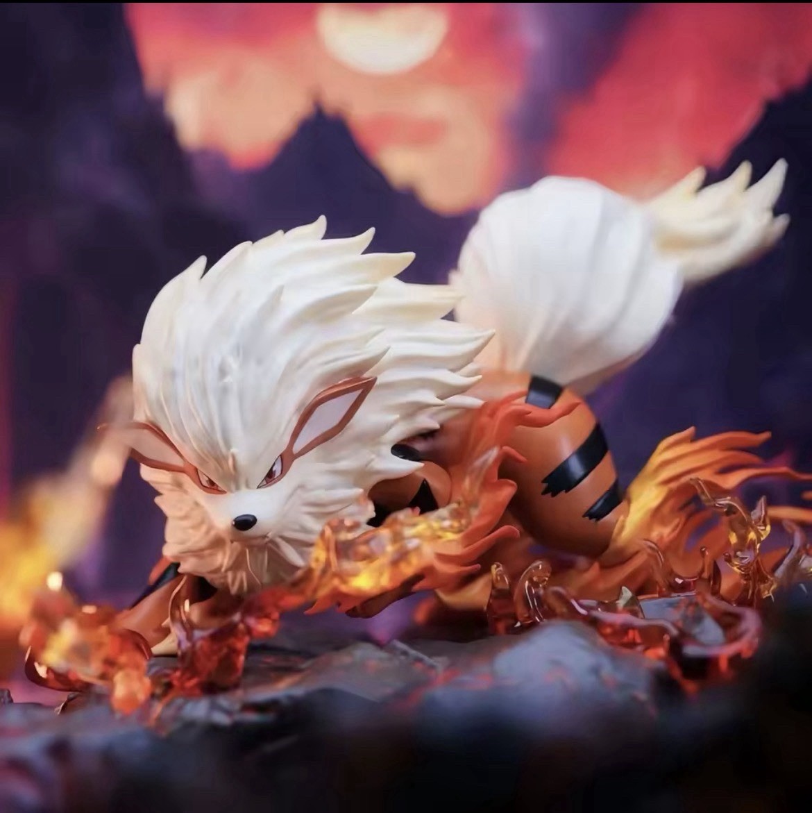 9cm Pokémon Arcanine GK Anime Action Figure PVC Model Statue Collection Toy Gift