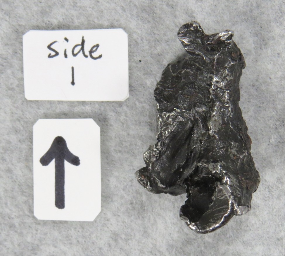 SIKHOTE-ALIN “TORN” IRON METEORITE-Siberia USSR 1947 Shrapnel 24.0g SA-T04