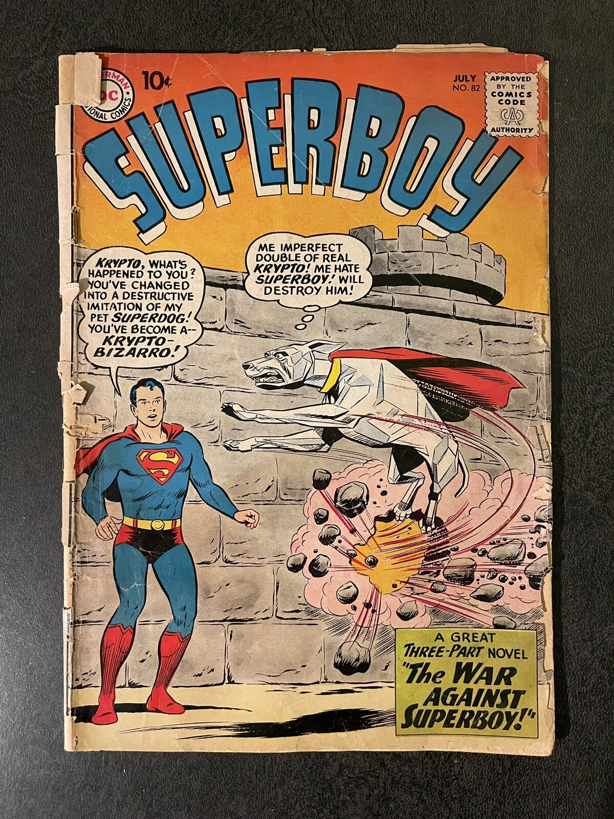 SUPERBOY (7 Comic Lot) #69, 82, 84, 85, 86, 88, 90 – 10 Cent – FR/GD to GD/VG