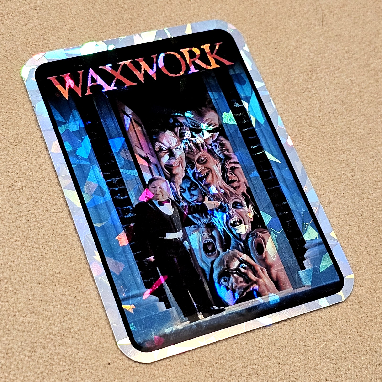 Series 4, Vending Machine Prism Super Stickers 80s Vtg Style Horror Card Sticker