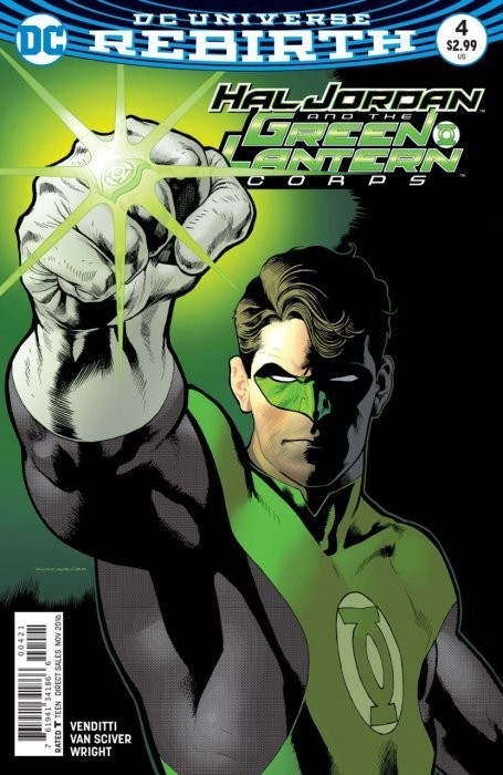 HAL JORDAN AND THE GREEN LANTERN CORPS #4 VAR. BY DC 2016 1$ COMIC SALE + BONUS