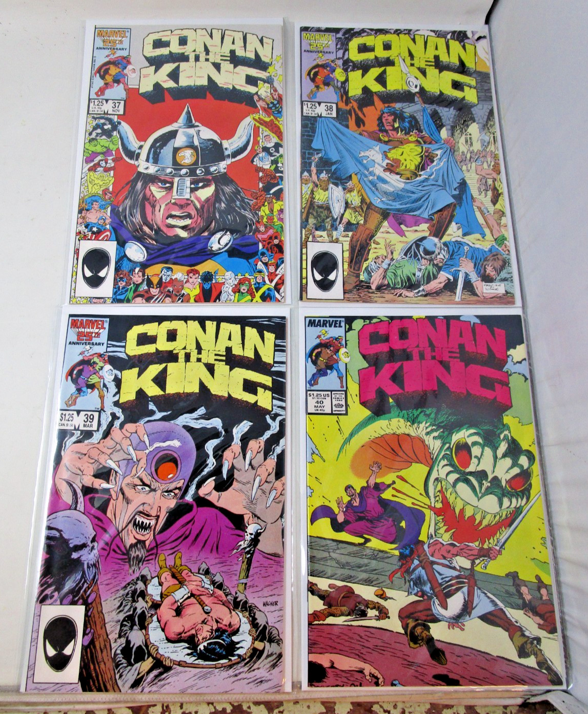 Conan the King #1-55 1980-89 [NM] High Grade Complete Set Marvel Vintage