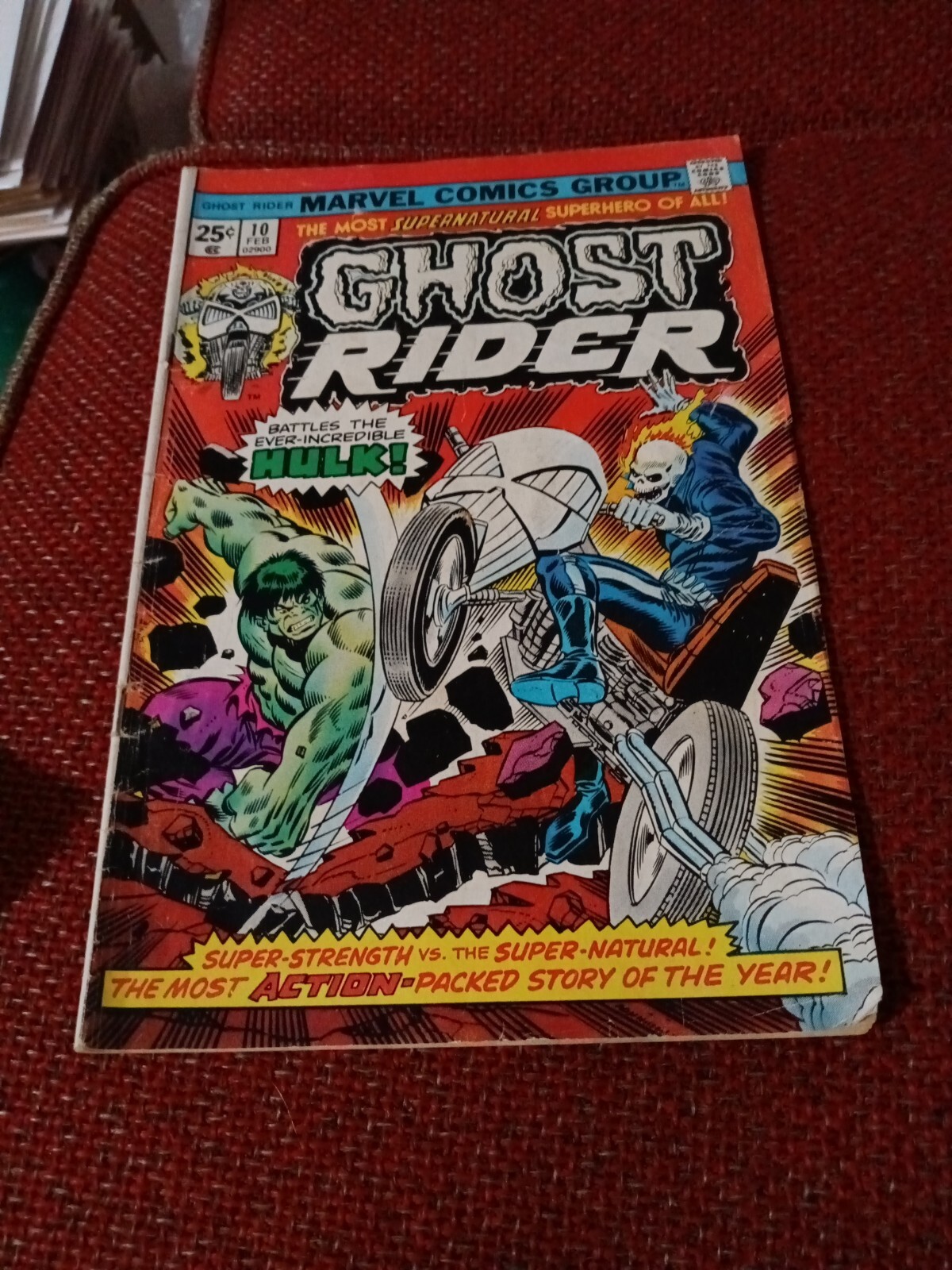 Ghost Rider #10 – Marvel Comics 1975 Hulk Mike Ploog Reprint Marvel Spotlight #5