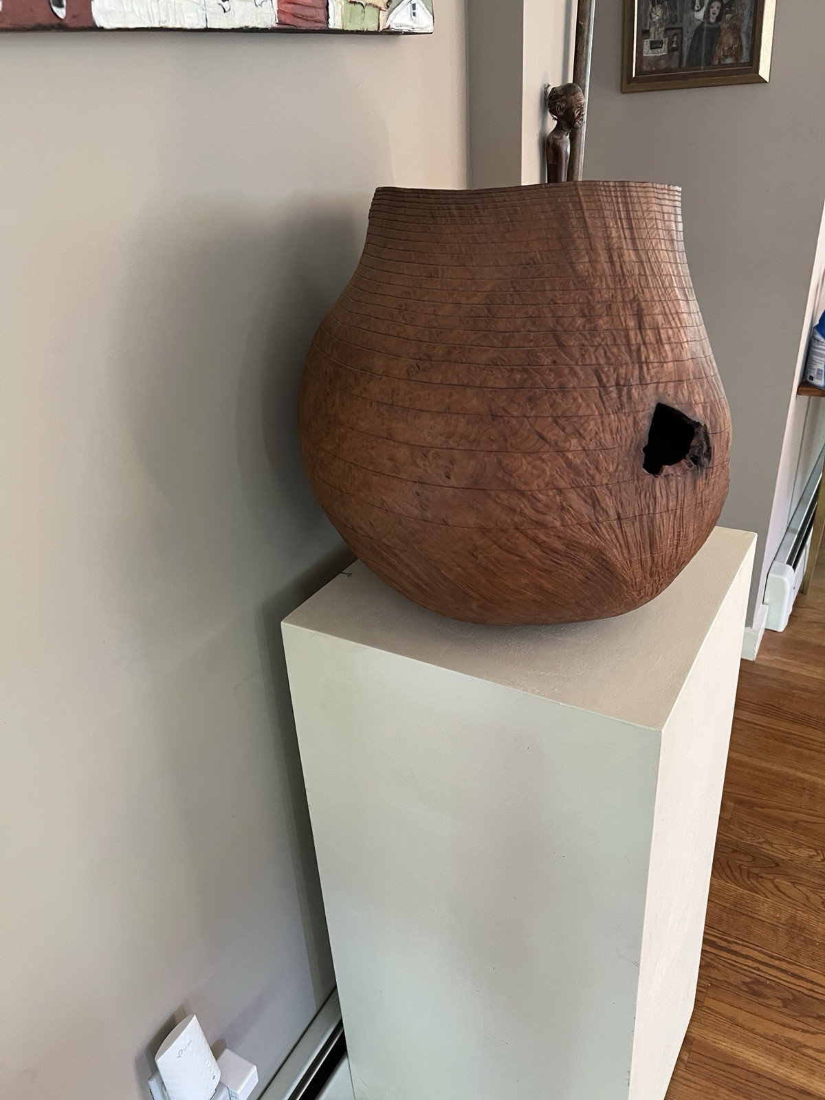 Madrone Burl by Christian Burchard. Very Very Large. Make an offer.