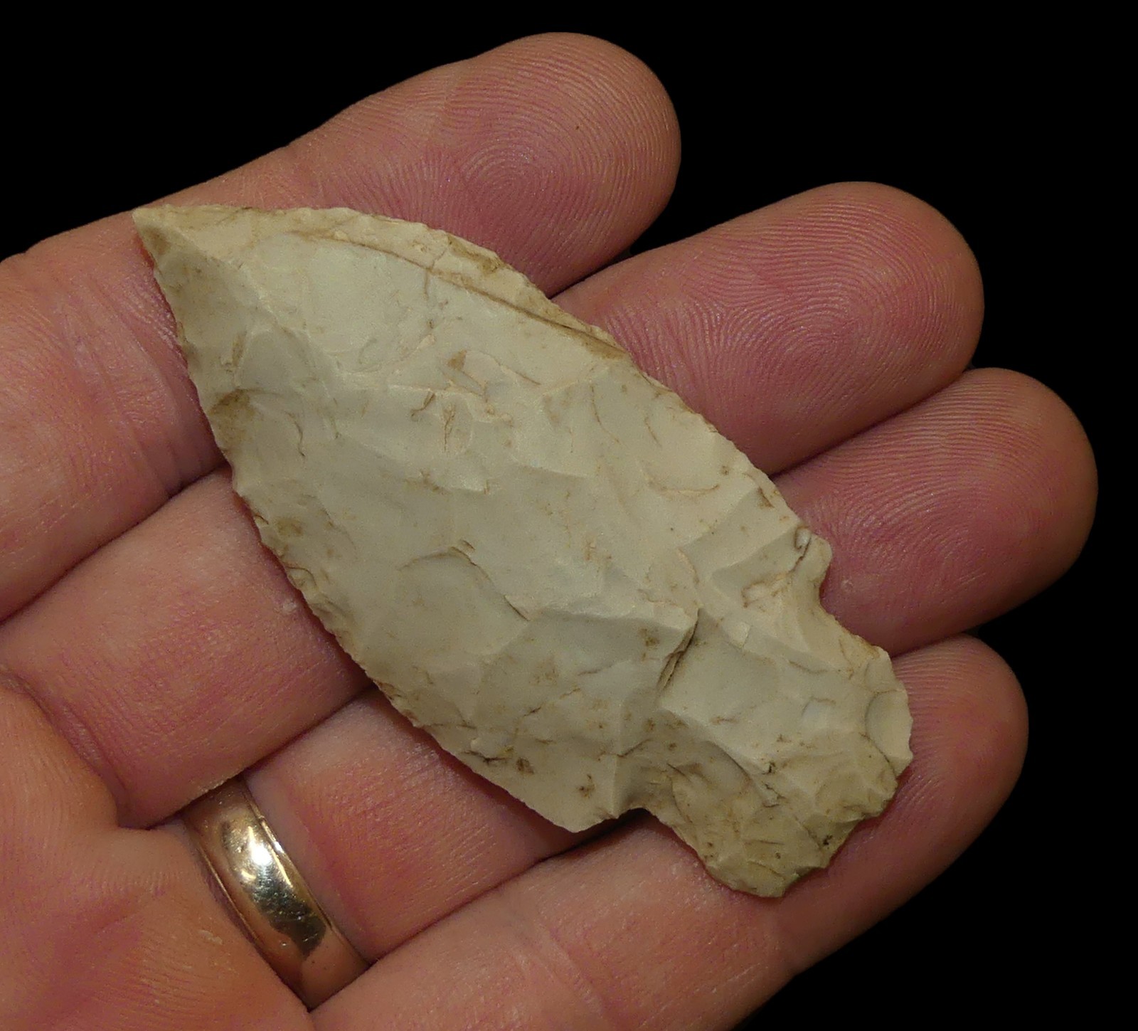 BURKETT BOONE CO MISSOURI AUTHENTIC INDIAN ARROWHEAD ARTIFACT COLLECTIBLE RELIC