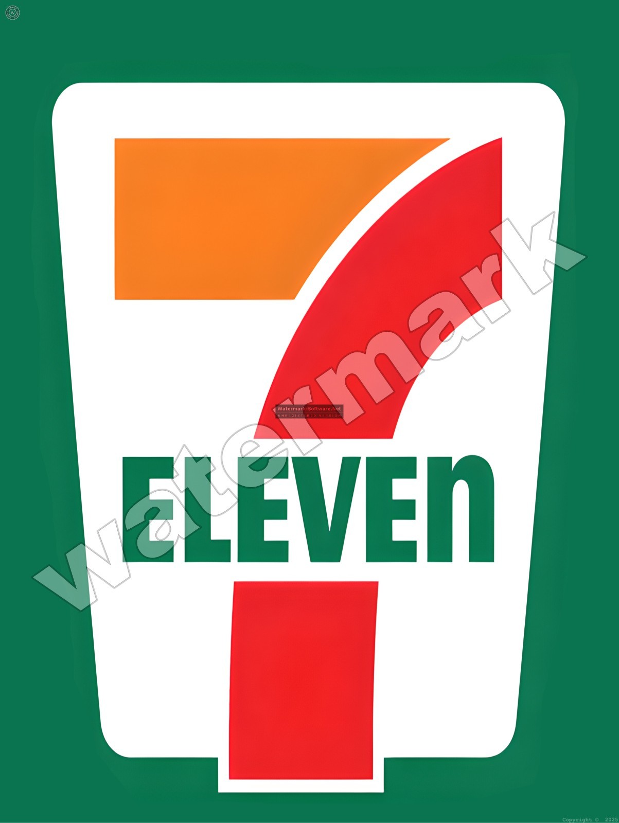 7 Eleven Metal Sign 9″ x 12″ or 12″ x 16″