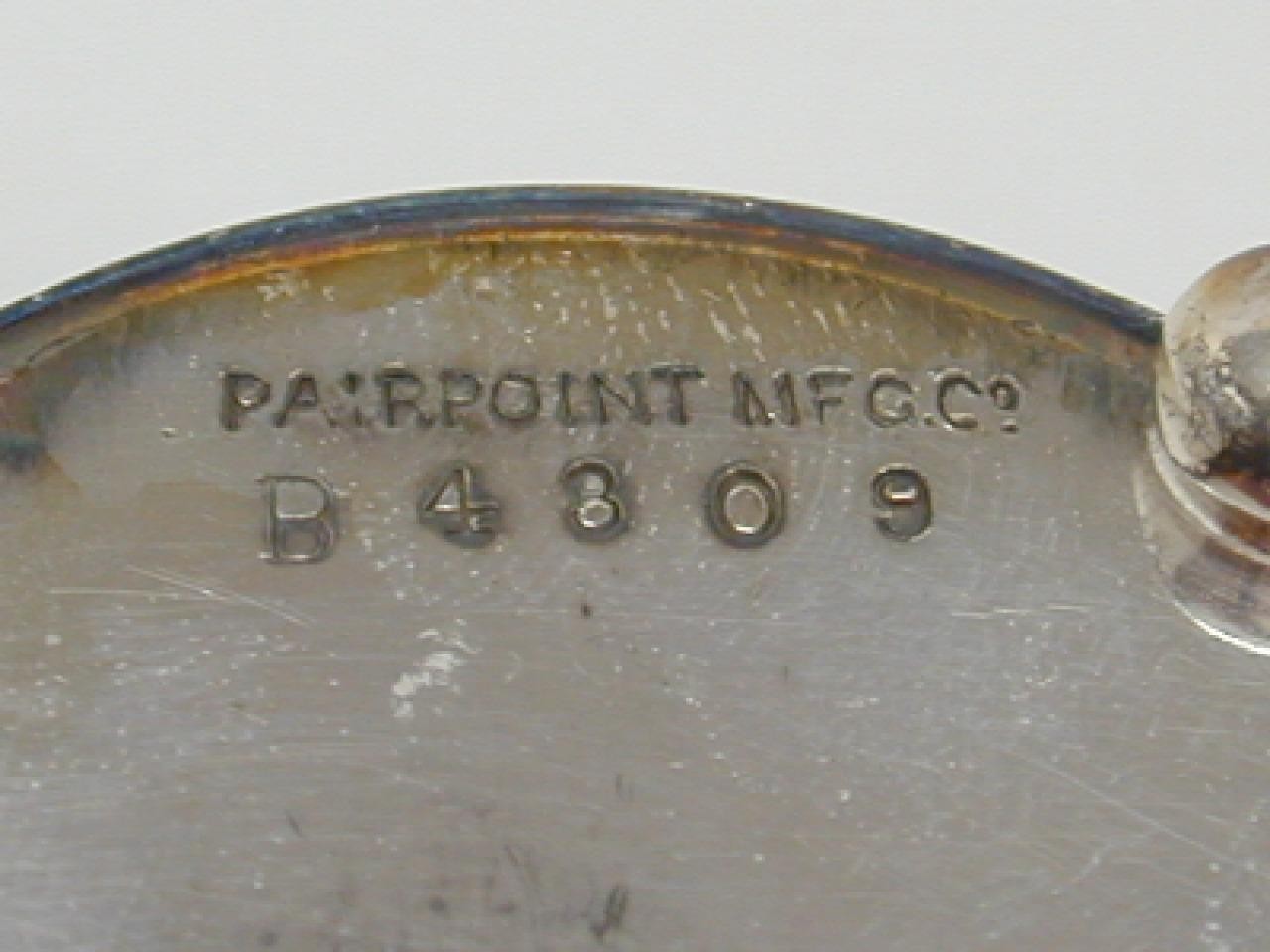 Antique Pairpoint Silverplate Pierced Open Salt Dip Cellar Cobalt Glass Insert