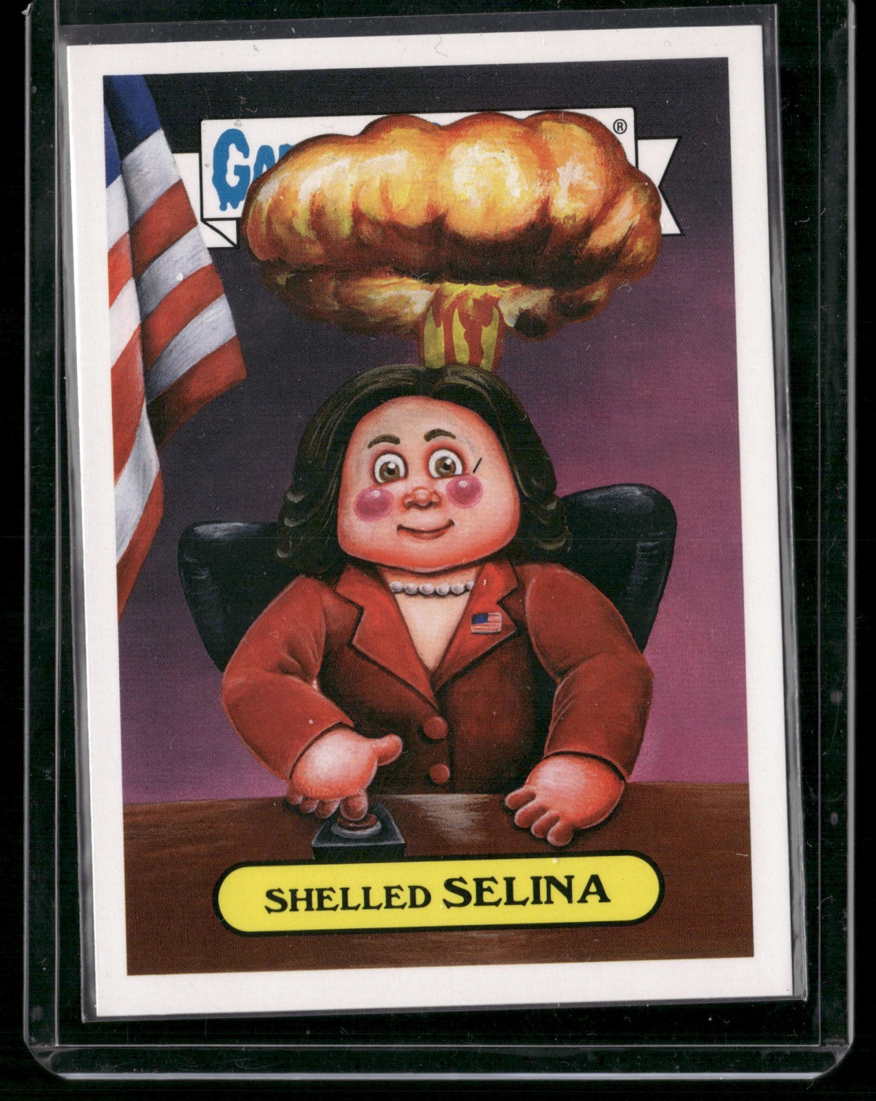 Garbage Pail Kids GPK Topps Shelled Selina Comedy TV Series Sticker VEEP 3a of 5