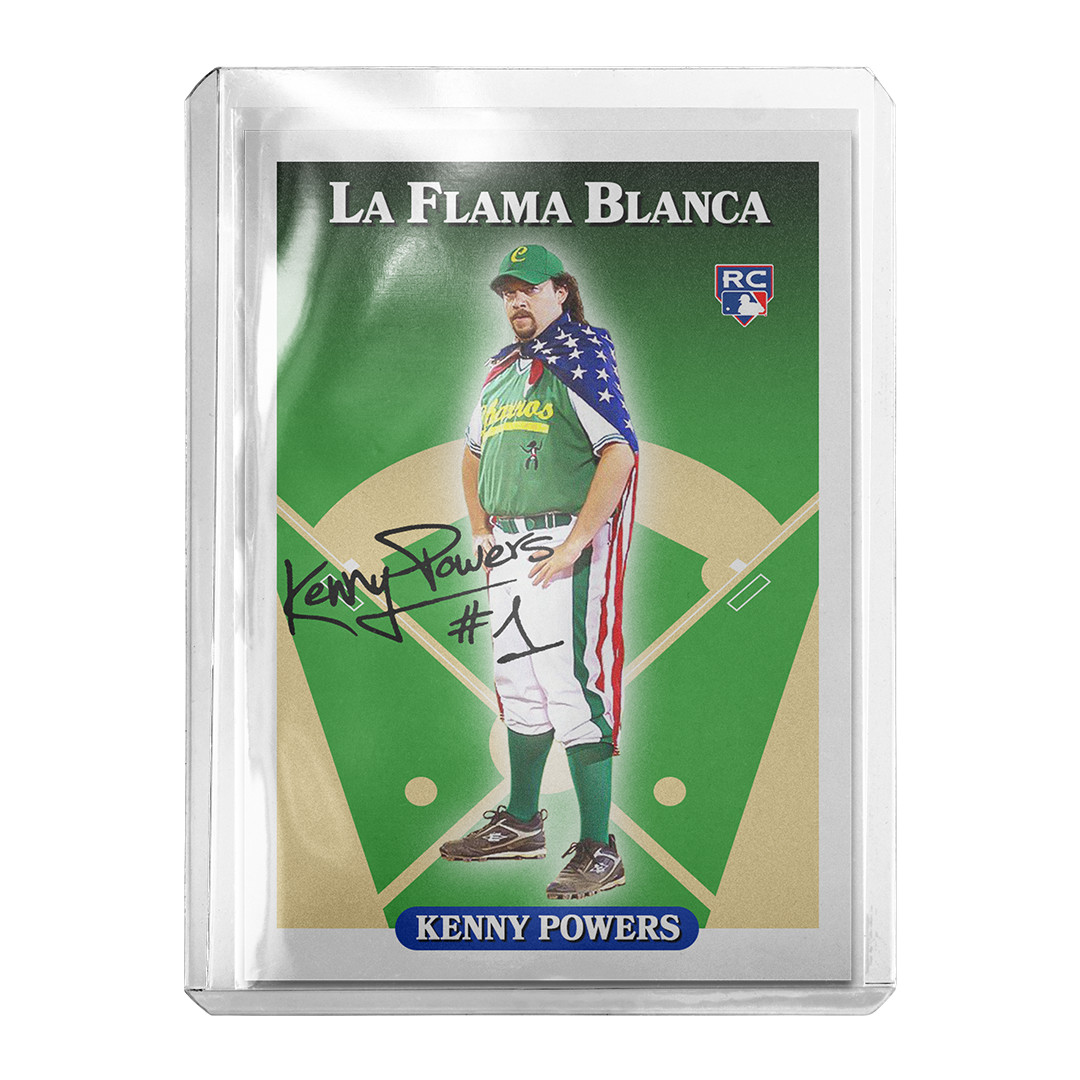 Custom Kenny Powers x Eastbound & Down 92 Sports Novelty Facsimile Trading Card