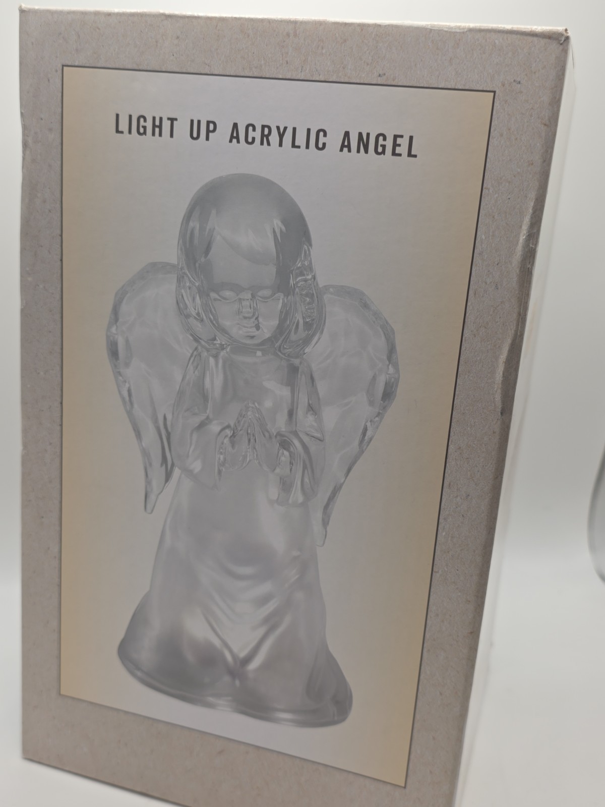 Cracker Barrel LED Lighted Praying Angel Figurine Battery Operated