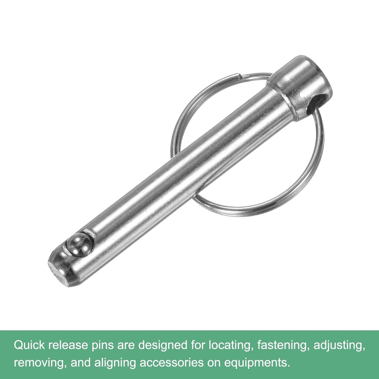 Quick Release Pins – 4-Piece Set, 5/16″ Diameter for Easy Installation & Removal