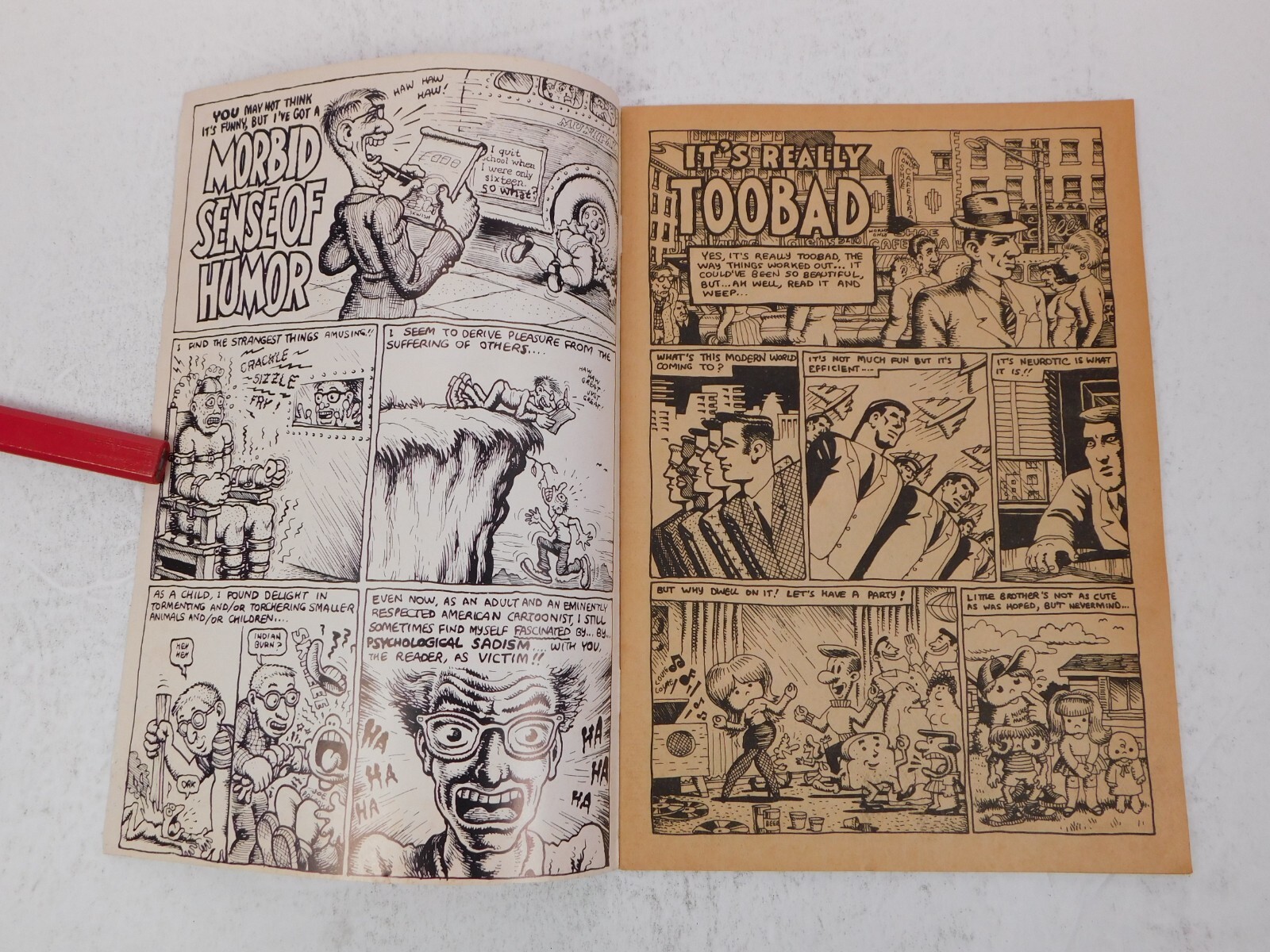 DESPAIR Underground Comic – High Grade – 1st Print Comix