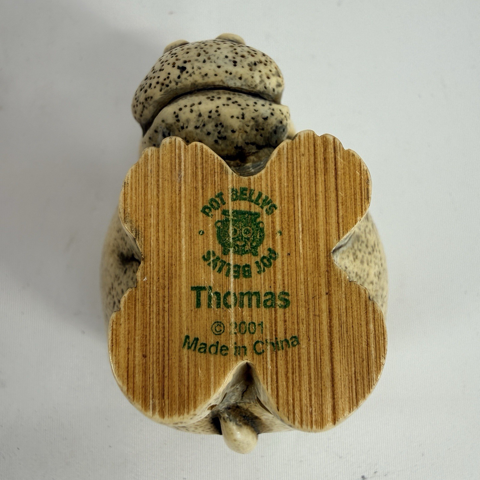 Pot Bellys Hippo Harmony Kingdom Thomas Trinket House Hippo Martin Perry 2001