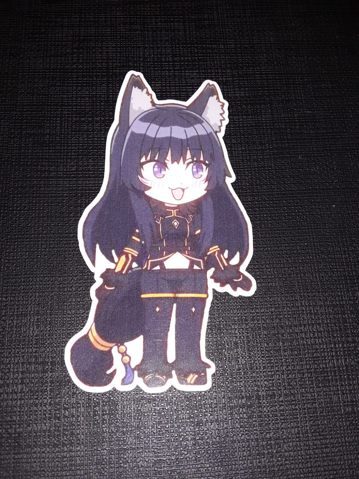 Chibi Delta The Eminence in Shadow Glossy Sticker Anime Waterproof!