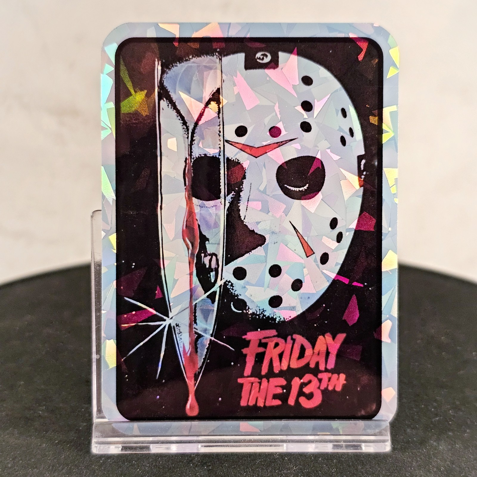 Vending Prism Super Sticker Vtg style 80s Horror Friday The 13th Jason Voorhees!
