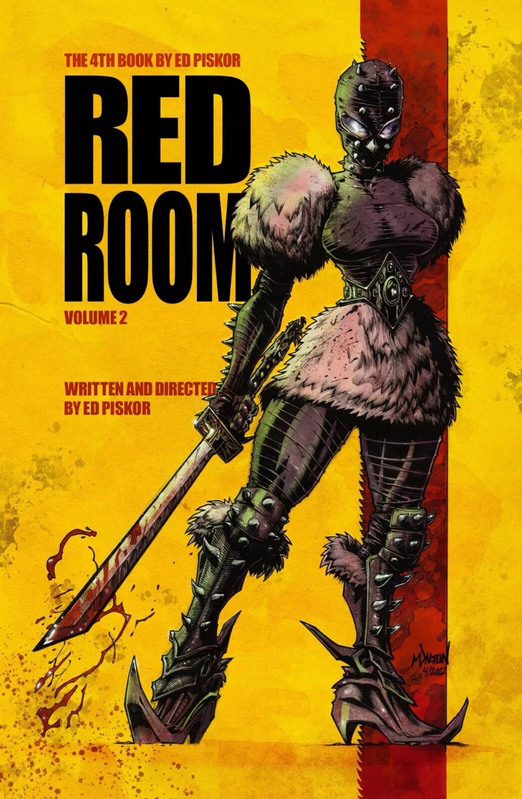 RED ROOM: TRIGGER WARNINGS #4 (MATT DALTON EXCLUSIVE KILL BILL HOMAGE) NM/M