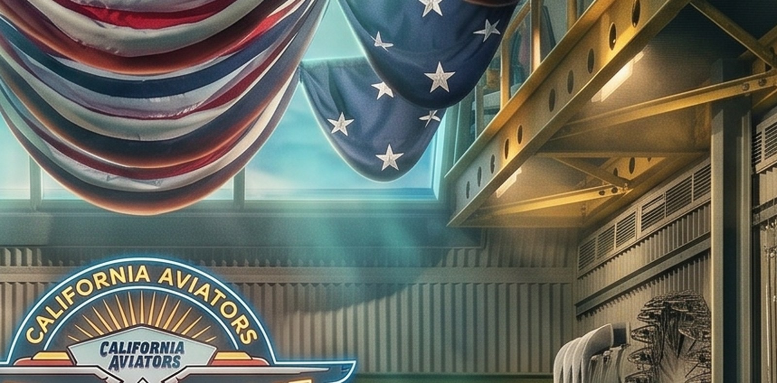 Soarin Across America Interior Queue Concept Art Attraction Poster 13×19 Matte