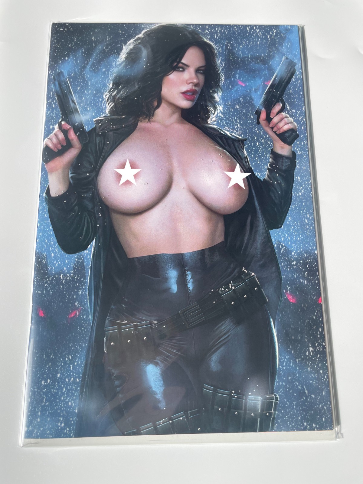 Shikarii Power Hour Underworld Death Dealer Selene Virgin Topless Edition B