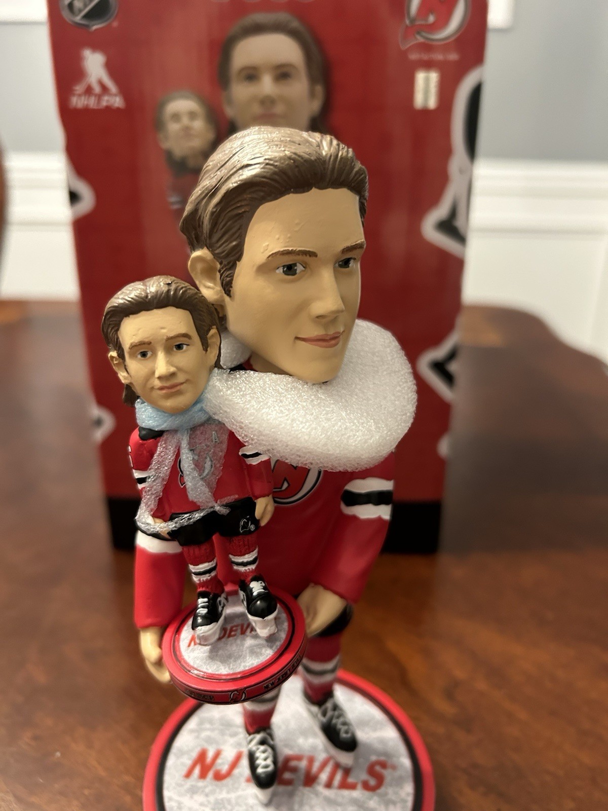Jack Hughes New Jersey Devils Bobble Dubblz Bobblehead NHL Hockey Only 54 Made