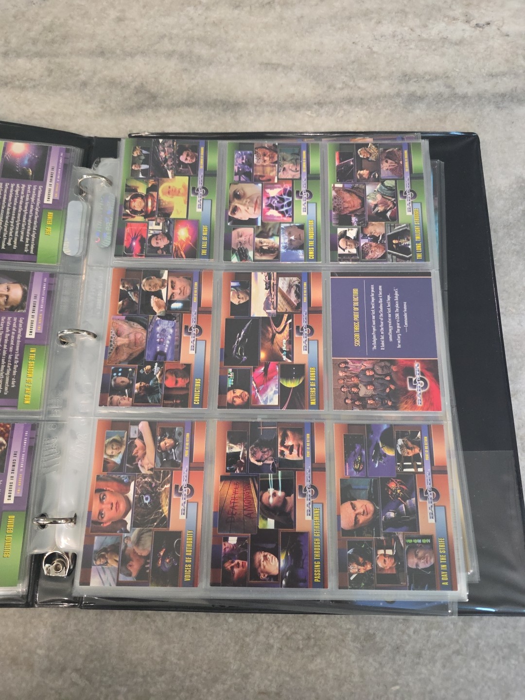 Babylon 5: The Complete Babylon 5 COMPLETE SET PLUS ALL CHASE CARDS 2002 VHTF
