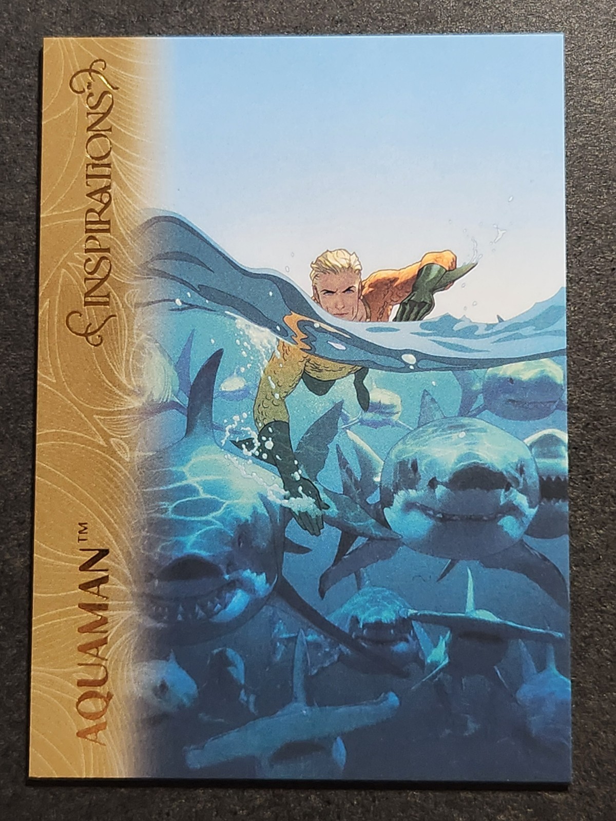 #8 AQUAMAN 2026 Upper Deck DC Inspirations BRONZE JOSHUA MIDDLETON