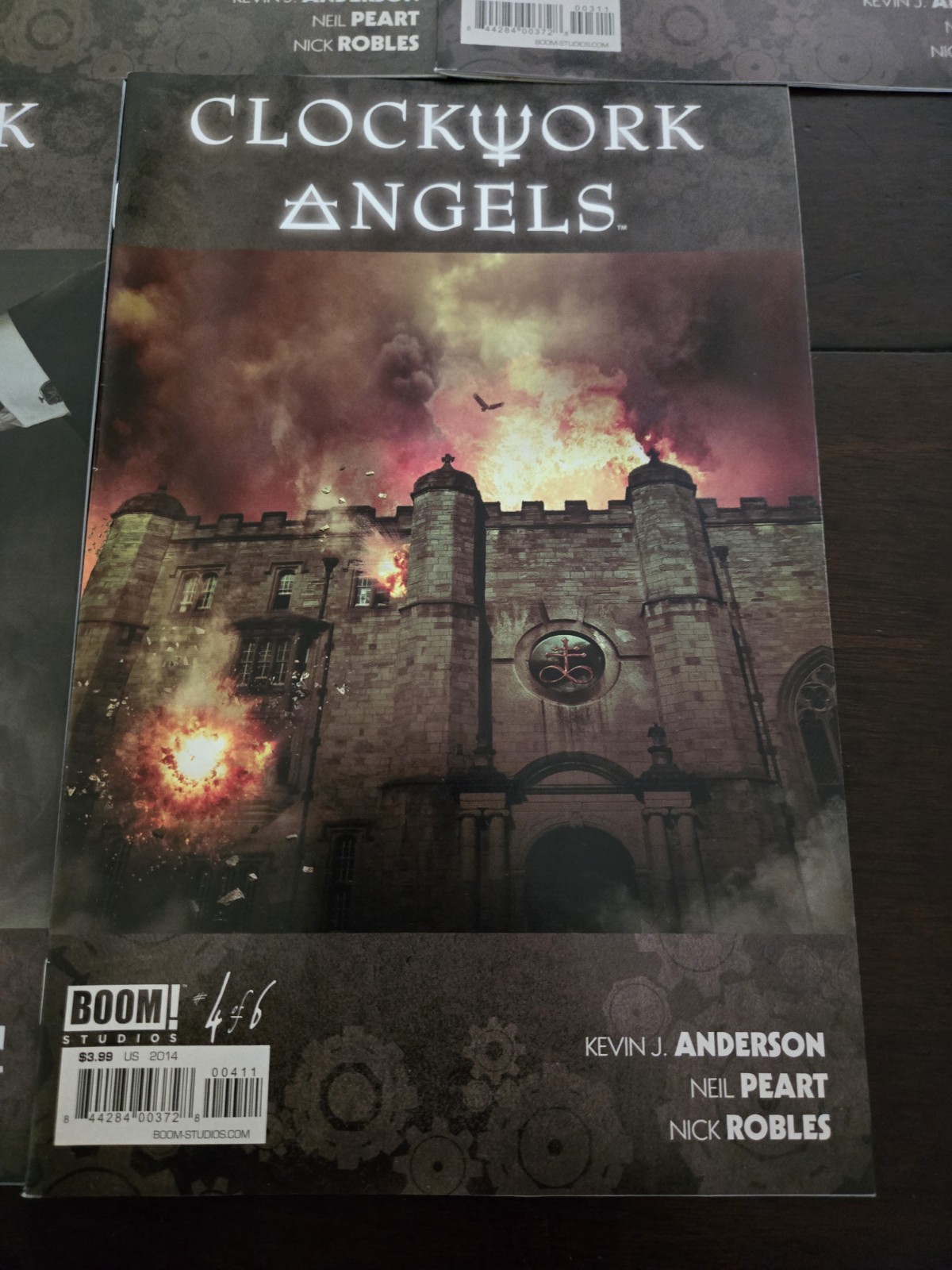 Clockwork Angels Boom Studios Comics Lot See Pictures For Issue Numbers NM