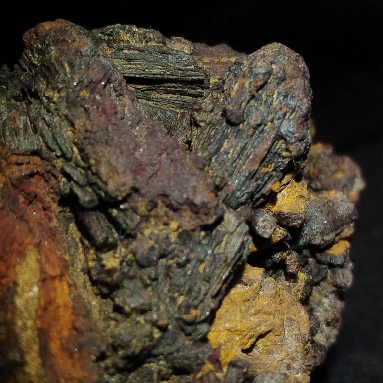 3″ Jack Straw Limonite after Marcasite 4.4oz Fortress Keep Mine MO Rare Intact