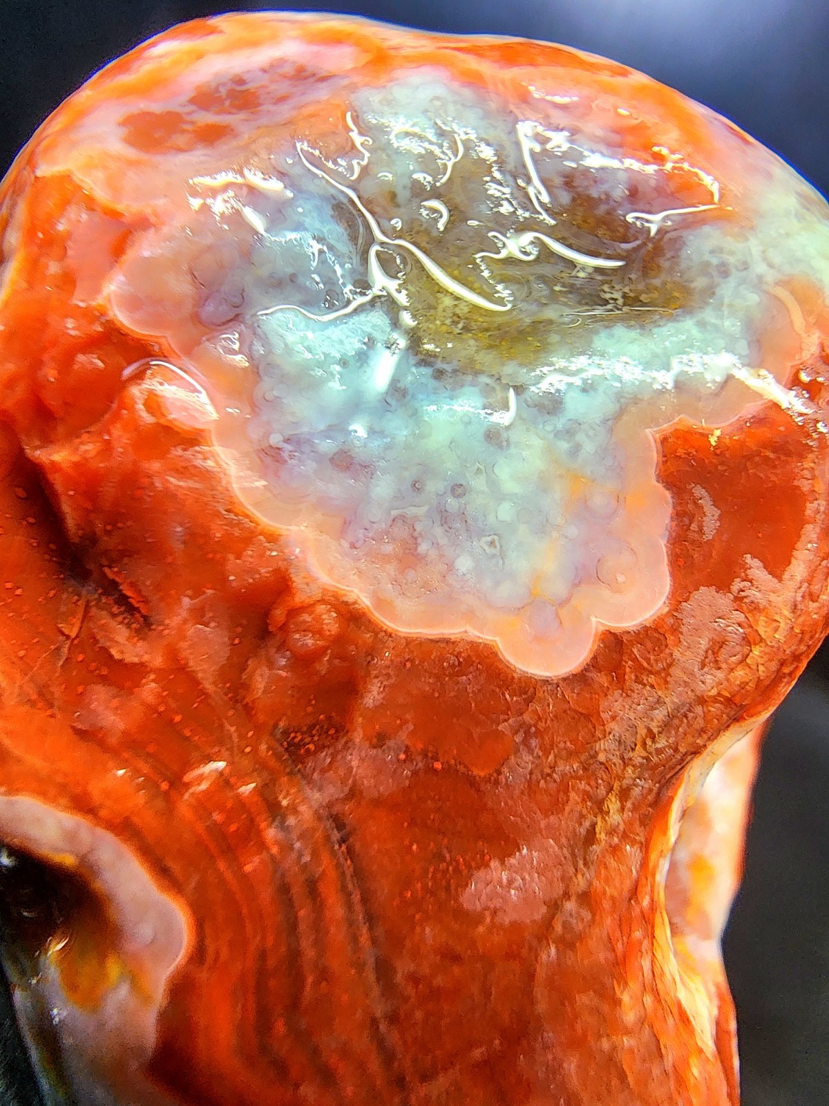 Lake Superior Orbicular Fortification Agate 2.2oz – Human Heart