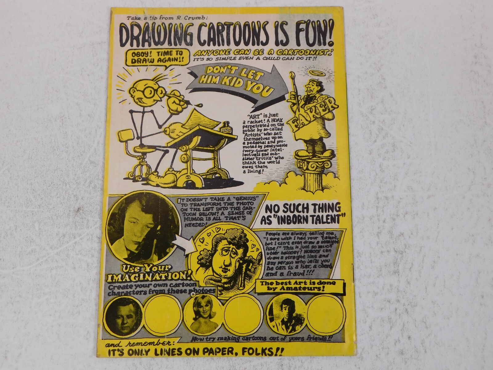 DESPAIR Underground Comic – High Grade – 1st Print Comix