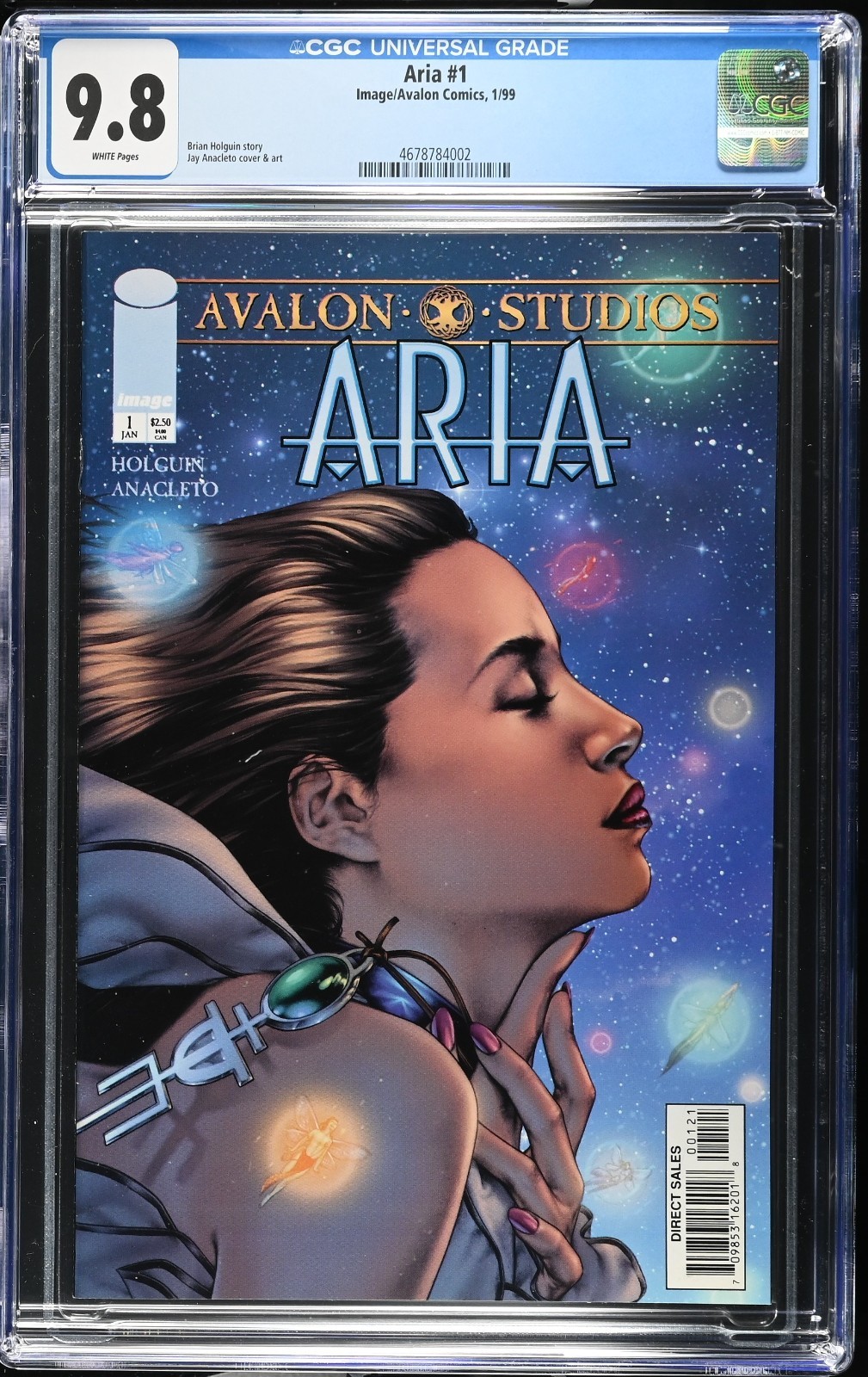 ARIA #1 (1999) CGC 9.8 JAY ANACLETO VARIANT 1ST APPEARANCE ARIA BEAUTIFUL ART