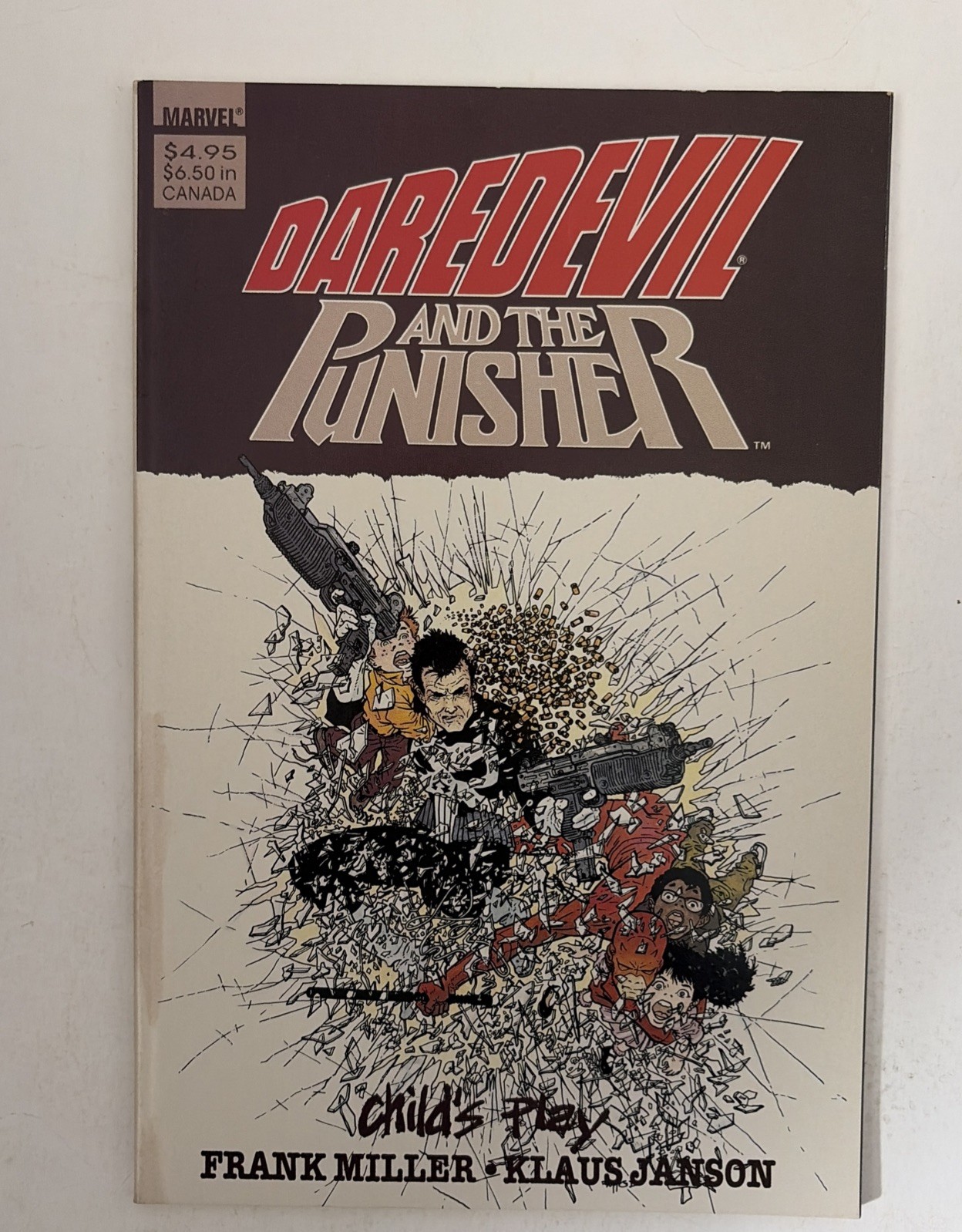 Daredevil and The Punisher: Child’s Play * Second Printing * Marvel