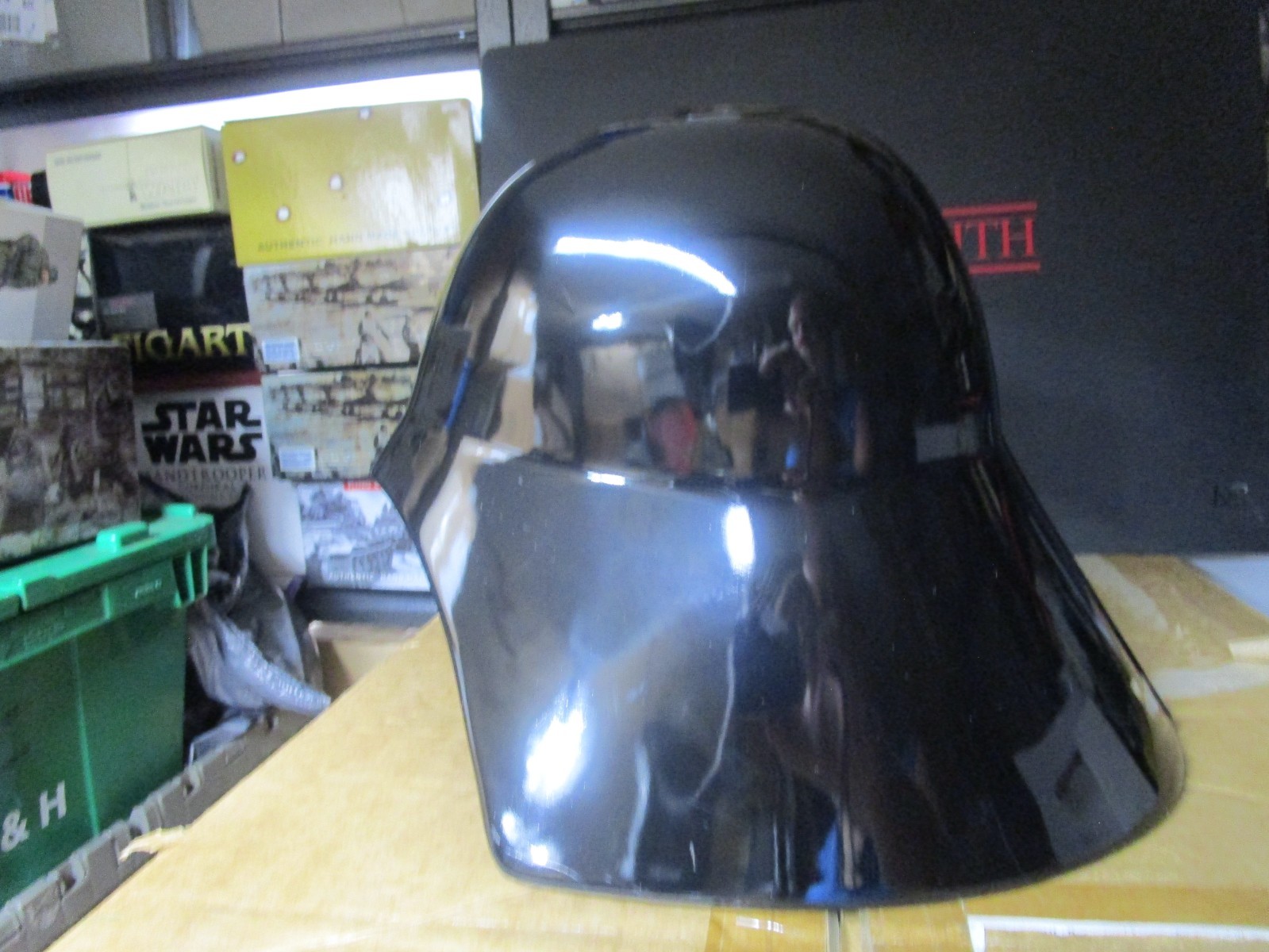 MASTER REPLICAS STAR WARS DARTH VADER HELMET 1/1 SCALE NOT COMPLETE