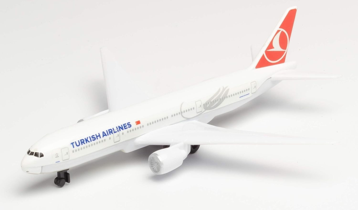 Daron Turkish Airlines Single Plane – 5.75” Metal Model for Imaginative Play