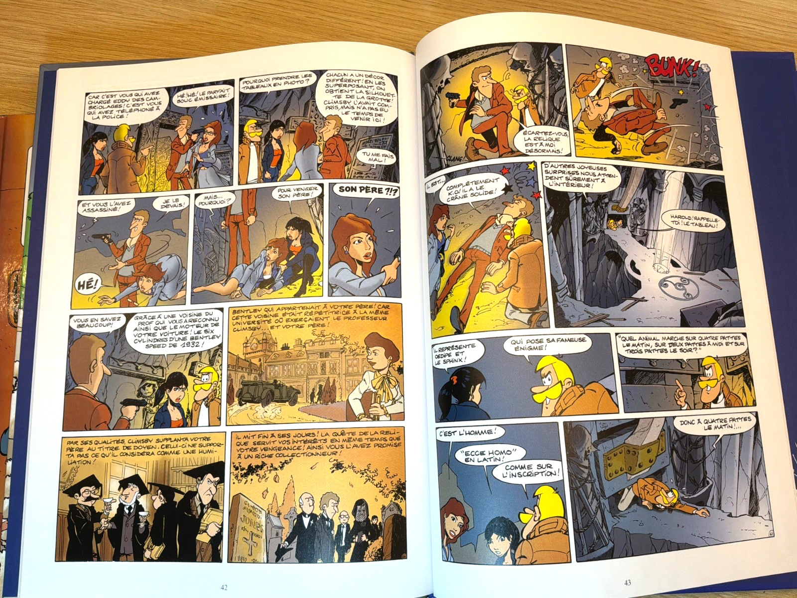Aventures du colonel Clifton, 6-Book Lot French Hardcover Comics Original Ed.