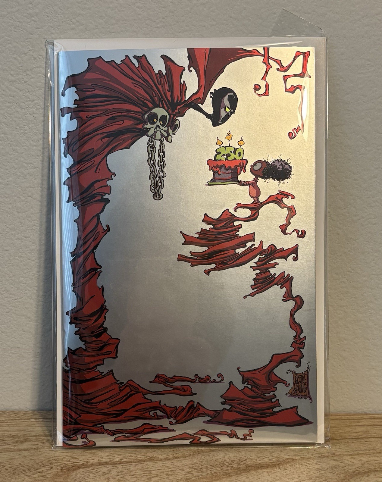 Spawn Skottie Young Silver Foil Virgin Variant LTD 850 Captured Collectibles