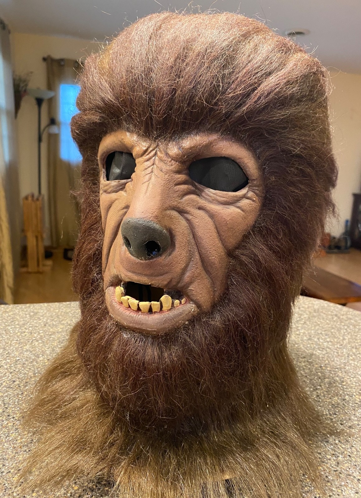 2012 Universal Monsters Forum Novelties Collectors Edition Wolfman Mask I READ!!