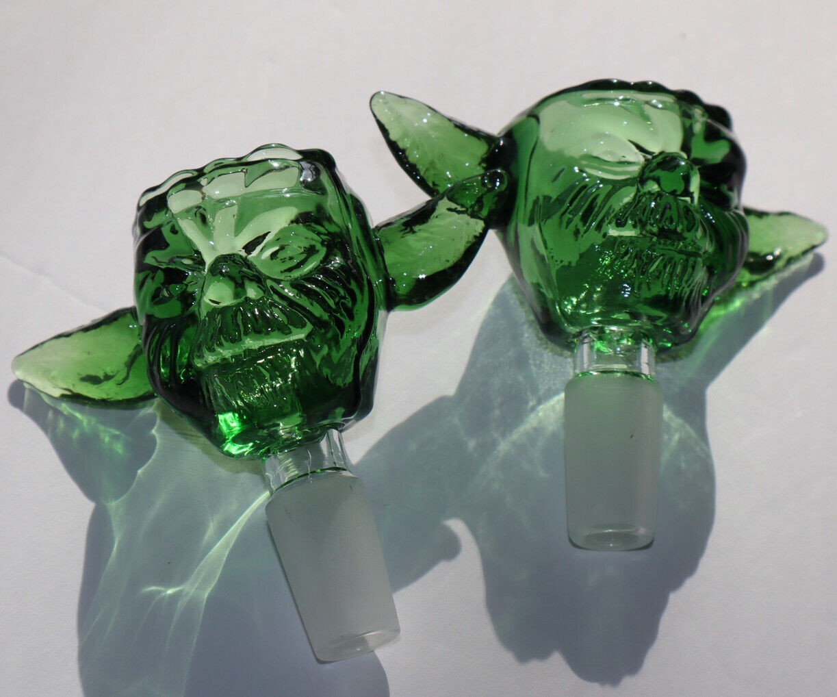 2-PCS Primium 14mm Star Wars Yoda Bowl Head for Water Filter Bong