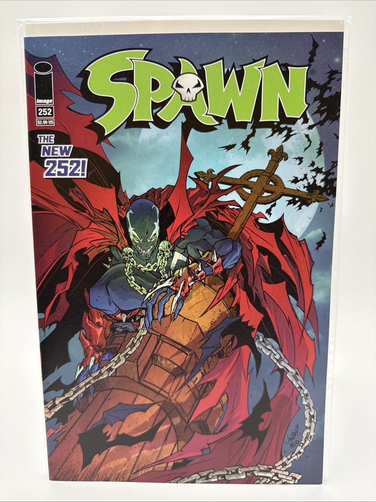 SPAWN #252 (2015) Jonboy Meyers Cover Todd McFarlane Image Comics NM